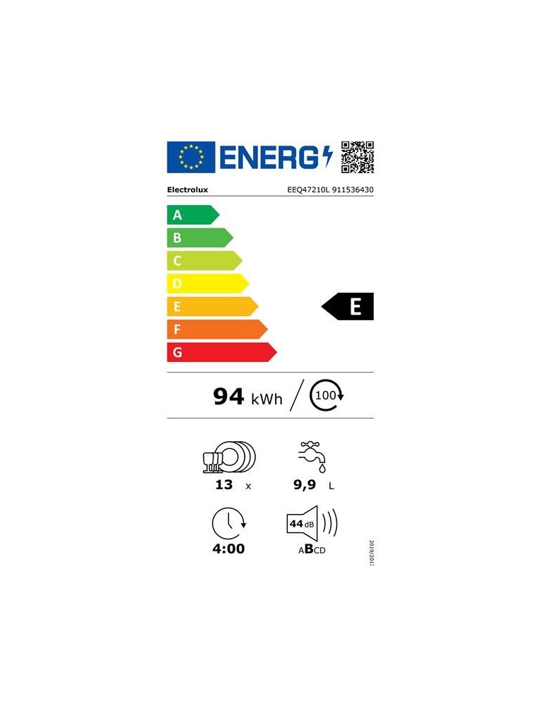 ELECTROLUX EEQ 47210 L ELECTROLUX EEQ 47210 L