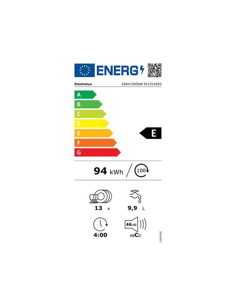 ELECTROLUX ESA 47205 SW