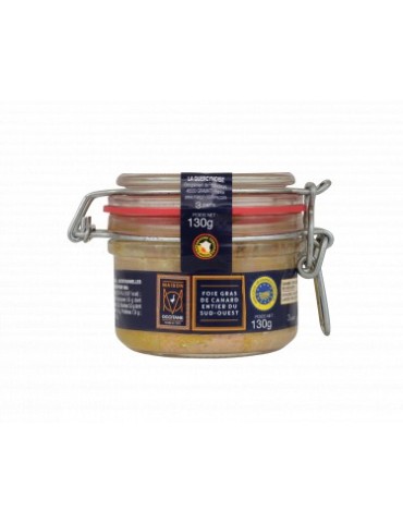 FOIE GRAS DE CANARD ENTIER IGP SUD OUEST 130G