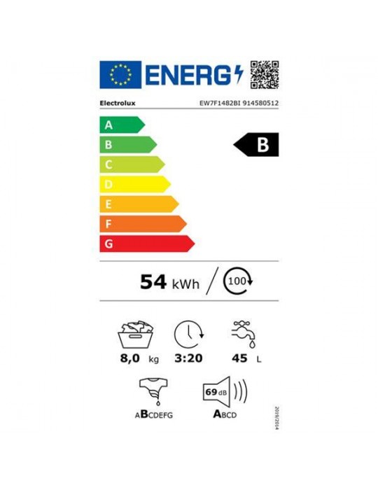 ELECTROLUX EW 7 F 1482 BI