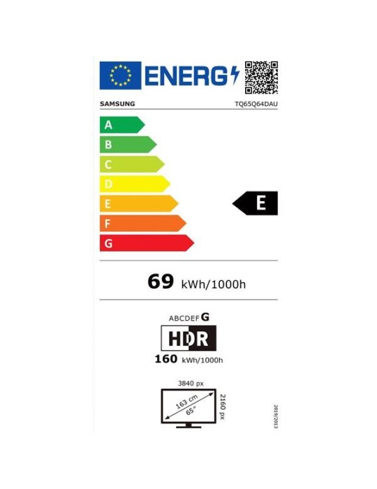 SAMSUNG TQ 65 Q 64 D