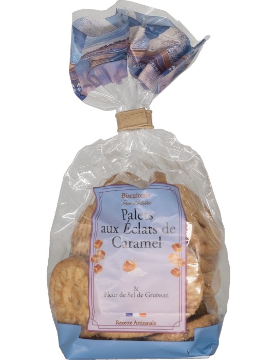 PALETS AUX ECLATS DE CARAMEL ET FLEUR DE SEL DE GRUISSAN
