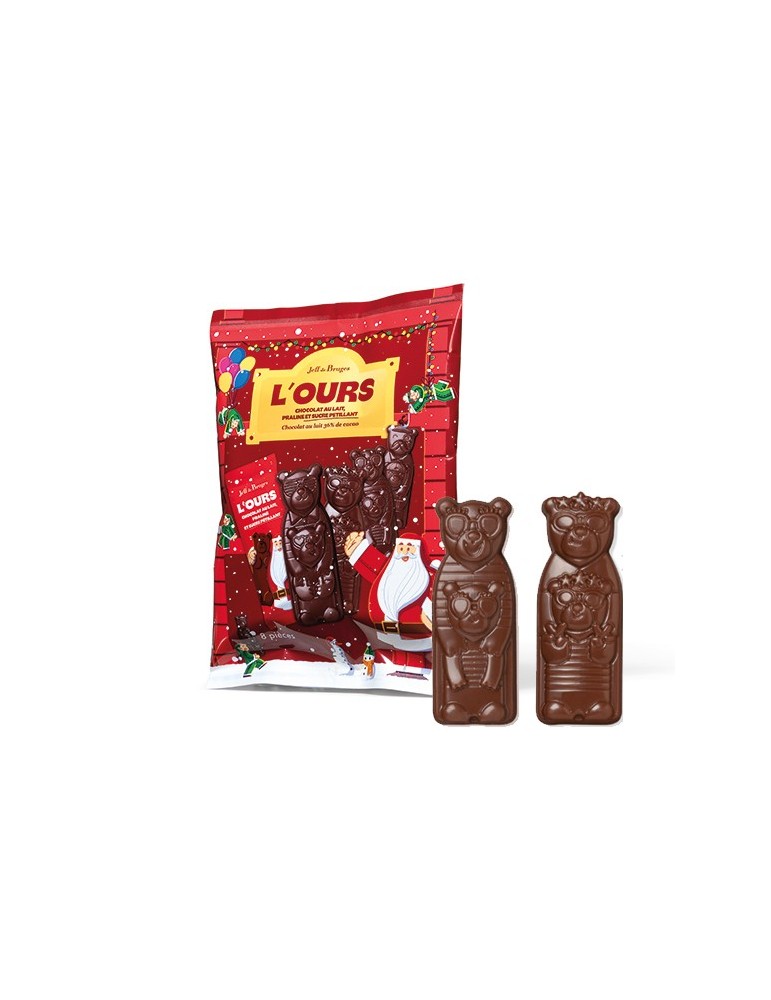 SACHET 8 OURS EN CHOCOLAT 96 G