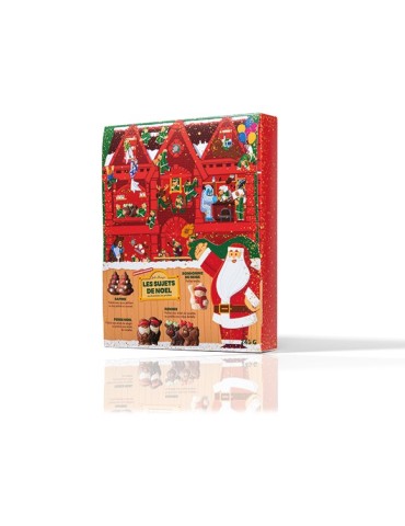 BOITE SUJETS DE NOEL 245 G