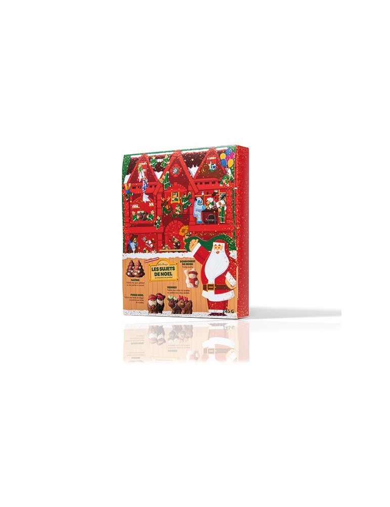 BOITE SUJETS DE NOEL 245 G