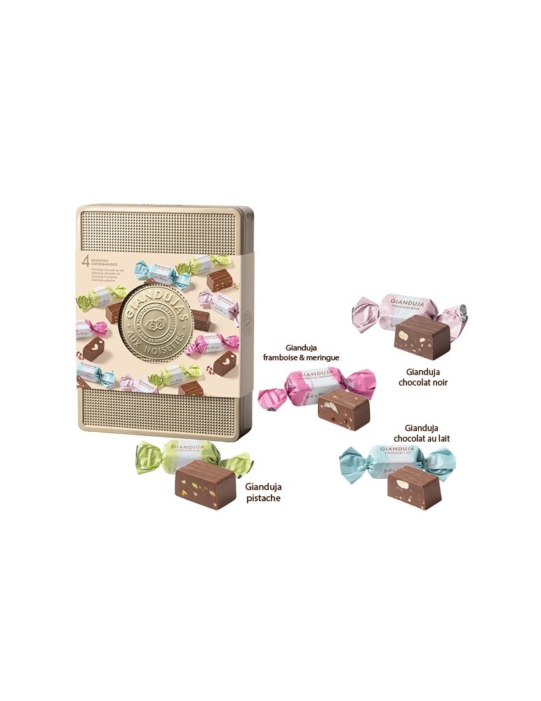 BOITE METAL GIANDUJAS 260 G
